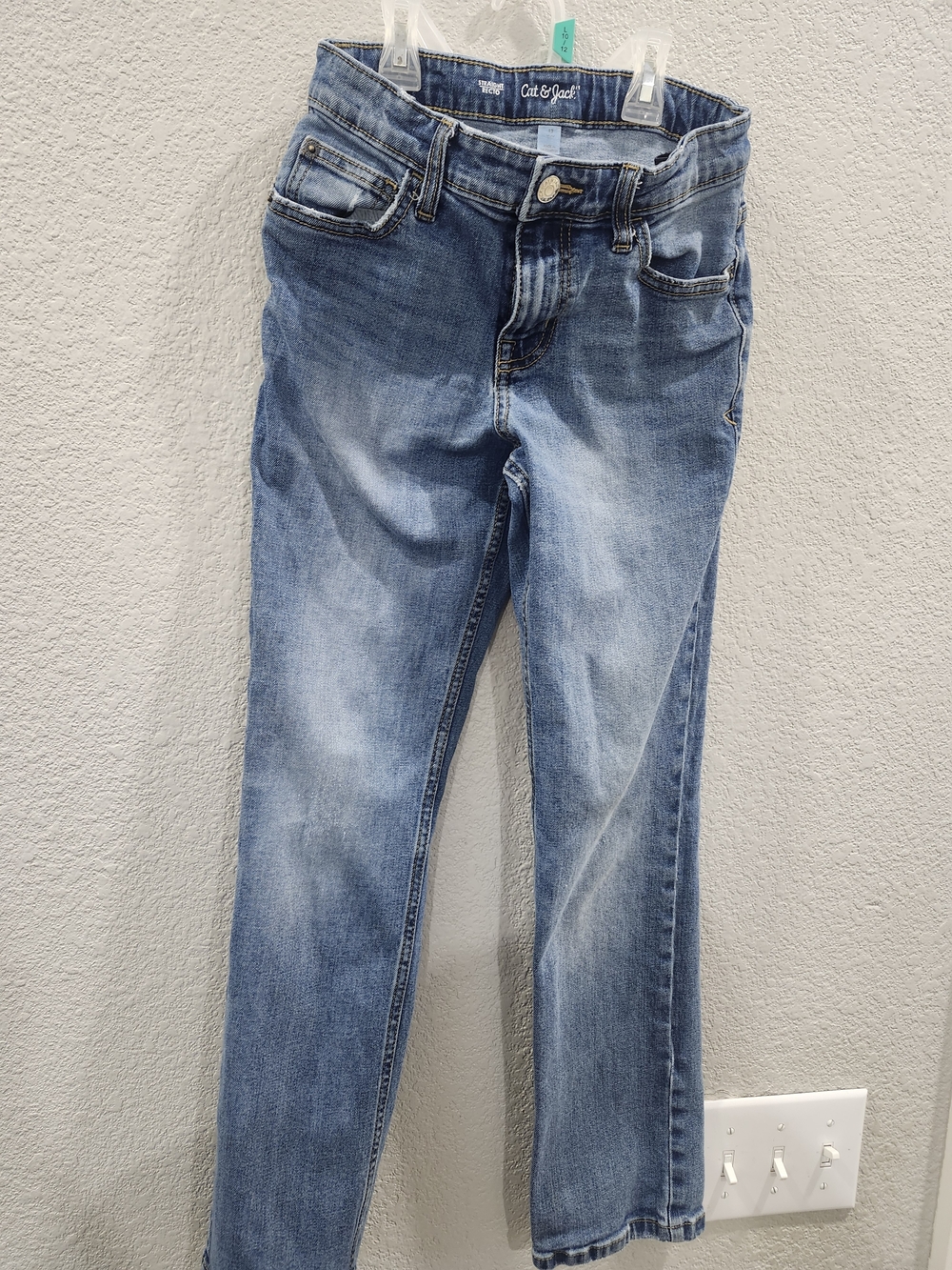 Cat & Jack Light Blue Kids Straight Jeans